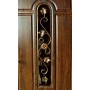 Двери входные Арка стекло + ковка (Стандарт плюс) Redfort дуб бронзовый (ПВХ-02)
