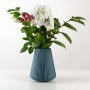 Ваза для квітів декоративна 20 см MVM DH-FLOWERS-04 DARK BLUE