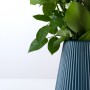 Ваза для квітів декоративна 20 см DH-FLOWERS-04 DARK BLUE