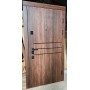 Двері вхідні Модерн (4 контури) Redfort дуб тютюн