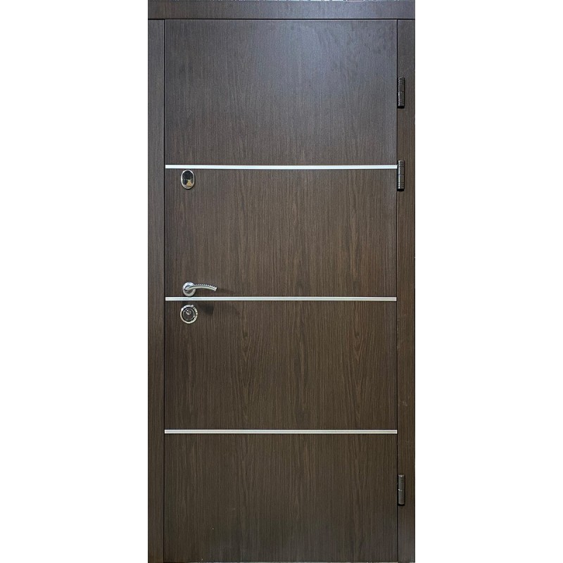 Двери входные Горизонталь (Комфорт) Redfort венге (сублимация) / венге южный