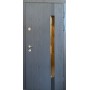 Двери входные Авеню Серая (Комфорт) Redfort сублимация серая / белое дерево
