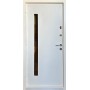 Двери входные Авеню Серая (Комфорт) Redfort сублимация серая / белое дерево