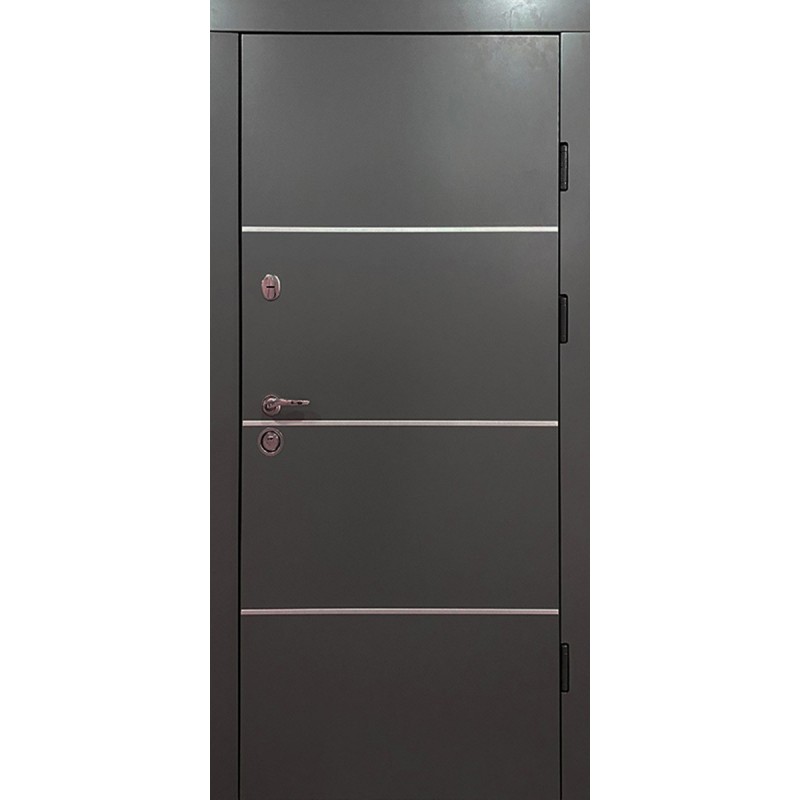 Двери входные Титан (Композит) Redfort антрацит