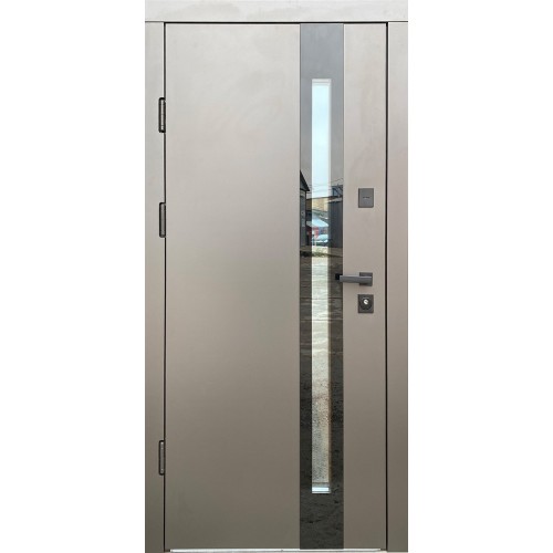 Вхідні двері Акорд (Композит) Redfort сірий композит / антрацит