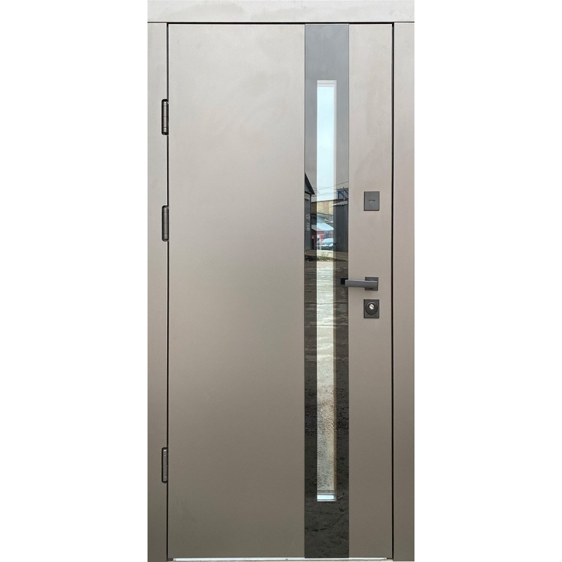 Двери входные Аккорд (Композит) Redfort серый композит / антрацит