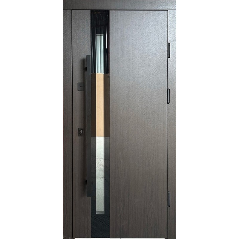 Двери входные Модена (Композит) Redfort венге композит / белое дерево