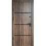 Двери входные Смоук (Элит Плюс) Redfort дуб табак / белое дерево