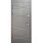 Вхідні двері Графіка (Акцент) Redfort венге сірий горизонт