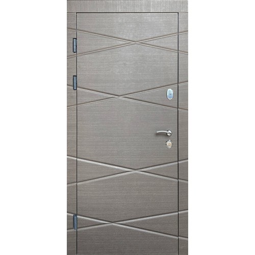 Вхідні двері Графіка (Акцент) Redfort венге сірий горизонт