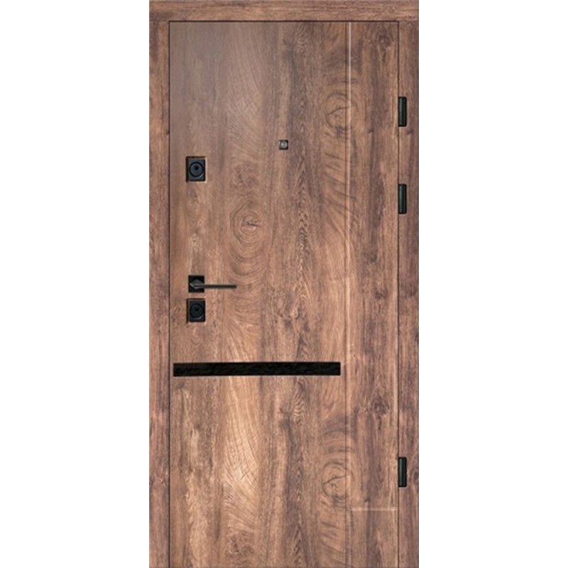 Двері вхідні Artiz БТ-46 Artiz спил коньячний/норд антискрейч