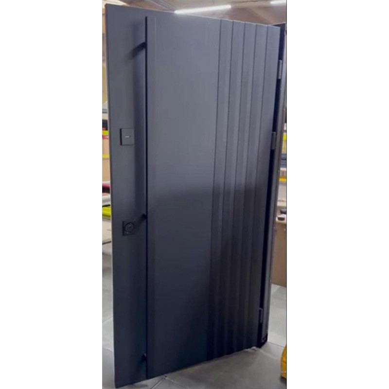 Двери входные Artiz ТР-2 Artiz RAL 7021/белый матовый