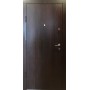 Двері вхідні Гладь темний горіх