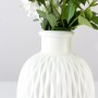 Ваза для квітів декоративна 15 см DH-FLOWERS-09 WHITE