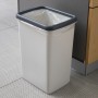 Відро для сміття без кришки BIN-02 12L GRAY