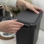 Відро для сміття з кришкою BIN-04 6L ANTHRACITE