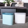 Мусорное ведро узкое без крышки BIN-08 10L BLUE