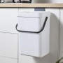 Відро для сміття з кришкою BIN-11 5L WHITE/ANTHRACITE