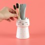 Подставка для зубных щеток и пасты CUTE CAT 250 мл BA-21 WHITE