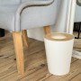 Відро для сміття SCANDINAVIA BIN-20 9L WHITE/WOOD