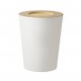 Відро для сміття SCANDINAVIA BIN-20 9L WHITE/WOOD