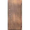 Двері вхідні Artiz Еко-1 спил дерева коньячний