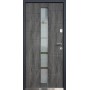 Двері вхідні Artiz СТ-101 (RAL 7024) RAL 7024/дуб шато