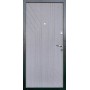 Двері вхідні Artiz ПЛ-7 клен темно сірий/клен світло сірий