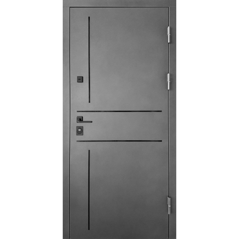 Двері вхідні Artiz СТ-104 RAL 1450/дуб портовий