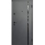 Двері вхідні Artiz Еко-16/17 антрацит/біла шагрень антрацит/біла шагрень