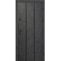 Двері вхідні Artiz КС-11 бетон антрацит/бетон сніговий