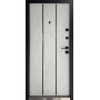 Двері вхідні Artiz КС-11 бетон антрацит/бетон сніговий