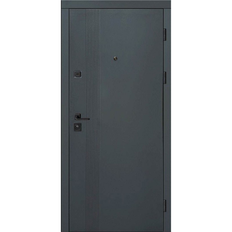 Двері вхідні Artiz КС-12 мусонне дерево/мусонне дерево світле