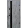 Двері вхідні Artiz КС-29 оксид темний/біла шагрень оксид темний/біла шагрень
