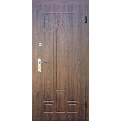 Двері вхідні Арка Redfort дуб бронзовий (ПВХ-02)