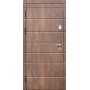 Двері вхідні Кантрі Redfort спил дерева коньячний