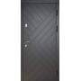 Двері вхідні Граніт Redfort сірий тиснений