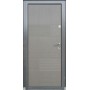 Вхідні двері Каліфорнія Метал/МДФ Redfort срібний антик/венге сірий горизонт