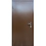 Двері вхідні Метал/ДСП Коричневий Redfort коричневий (RAL 8017)/венге магія