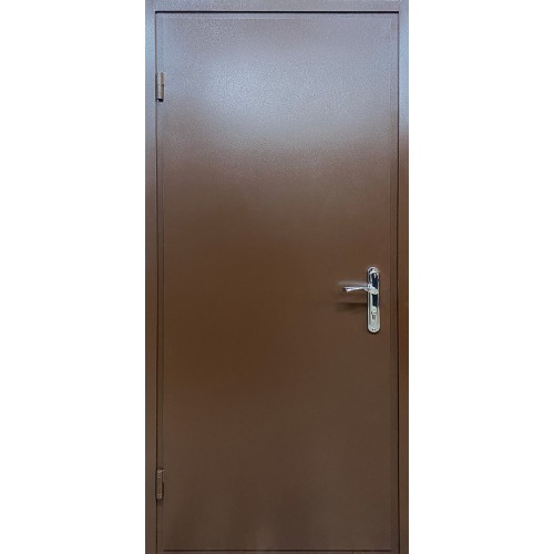 Двері вхідні Метал/ДСП Коричневий Redfort коричневий (RAL 8017)/венге магія