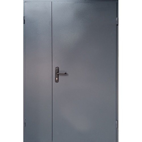 Двері вхідні Технічна Сіра 1200 мм Redfort сірий (RAL 7024)