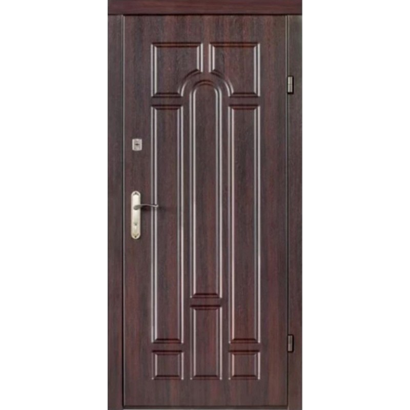 Двері вхідні Арка Квартира Redfort темний горіх