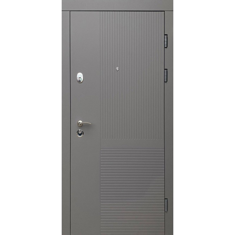 Двери входные Карат Redfort муссонное дерево софттач/белый супермат