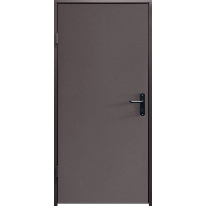 Двері вхідні City Techno 1 коричнева перлина текстура