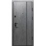 Двері вхідні City Style 1 бетон темний/бетон сірий
