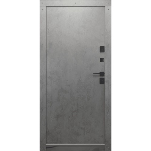 Двері вхідні City Pro 3 RAL 7016 текстура/бетон антрацит
