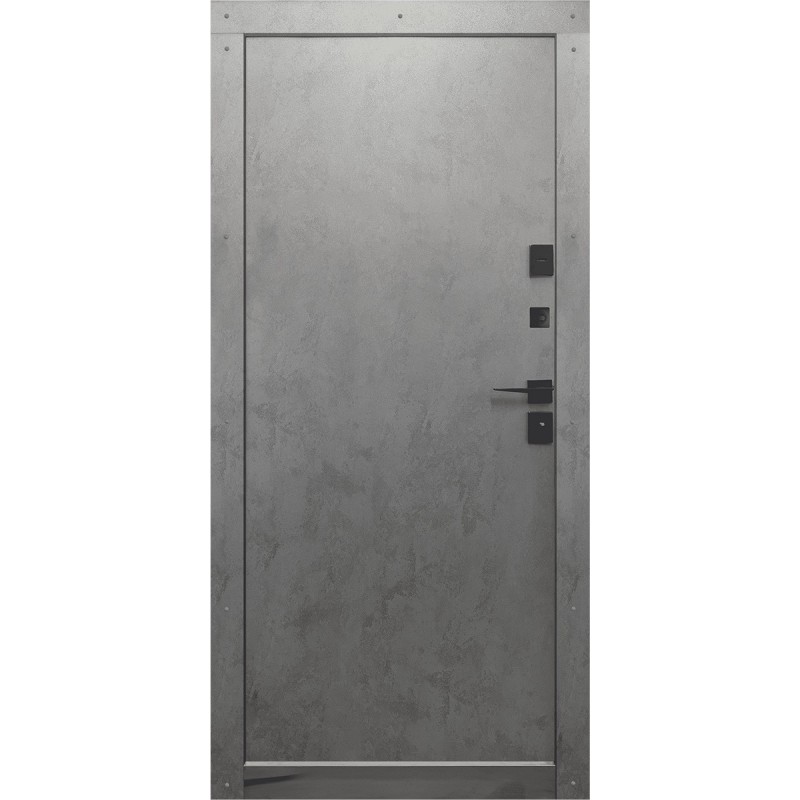 Двері вхідні City Pro 3 RAL 7016 текстура/бетон антрацит