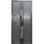 Двері вхідні City Lux 2 ламбре антрацит/сосна прованс